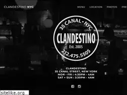 Sites similar to clandestinonyc.com
