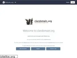 Sites similar to clandomain.org