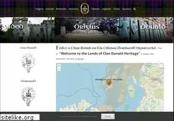 Sites similar to clandonald-heritage.com