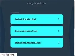 Sites similar to clangformat.com