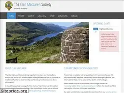 Sites similar to clanmaclarensociety.com