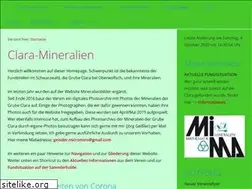 Sites similar to clara-mineralien.de