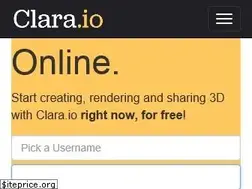 Sites similar to clara.io