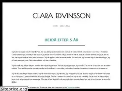 Sites similar to claraedvinsson.se