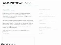 Sites similar to claraiannotta.com