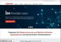 Sites similar to claranet.de
