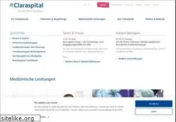 Sites similar to claraspital.ch