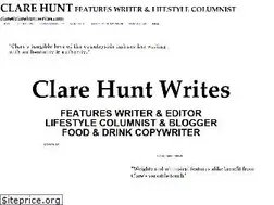 Sites similar to clarehuntwrites.com