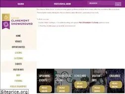 Sites similar to claremontshowground.com.au