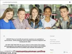 Sites similar to claremontsummer.org