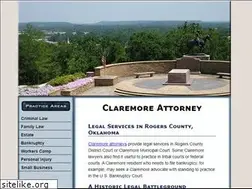 Sites similar to claremoreattorney.com