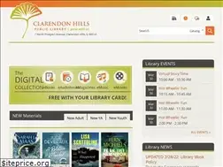 Sites similar to clarendonhillslibrary.org