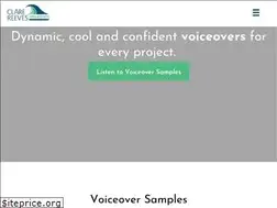 Sites similar to clarereevesvoiceovers.com
