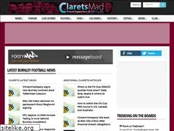 Sites similar to clarets-mad.co.uk