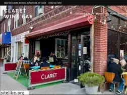Sites similar to claretwinebar.com