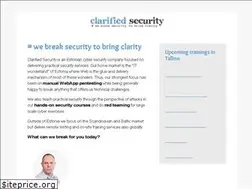 Sites similar to clarifiedsecurity.com