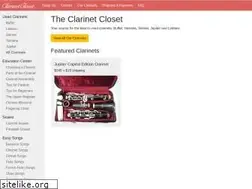 Sites similar to clarinetcloset.com