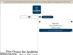 Sites similar to clarionanaheim.com