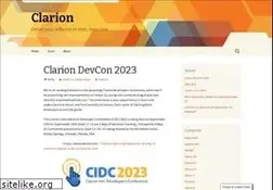 Sites similar to clarionsharp.com