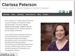Sites similar to clarissapeterson.com
