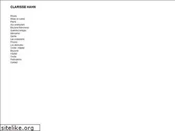 Sites similar to clarissehahn.com