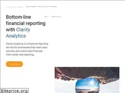 Sites similar to clarity-analytics.com