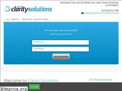 Sites similar to clarity-solutions.co.uk
