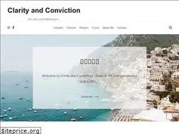 Sites similar to clarityandconviction.com