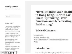 Sites similar to claritygreen.com