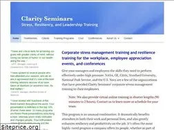 Sites similar to clarityseminars.com