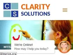 Sites similar to claritysolutions.me