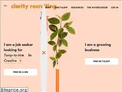 Sites similar to claritystaffing.com