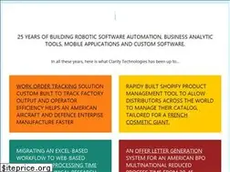 Sites similar to claritytechnologies.com