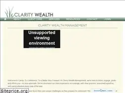 Sites similar to claritywealth.net