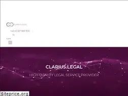 Sites similar to clarius.legal
