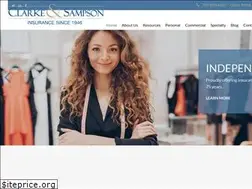 Sites similar to clarkeandsampson.com