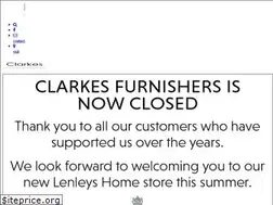 Sites similar to clarkesfurnishers.co.uk