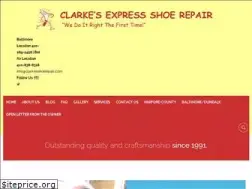 Sites similar to clarkesshoerepair.com