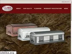 Sites similar to clarkgravevault.com