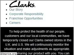 Sites similar to clarks.com