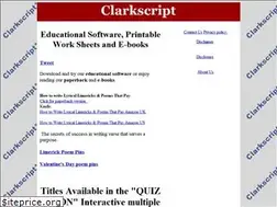 Sites similar to clarkscript.com