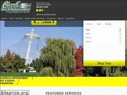 Sites similar to clarkstires.com