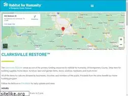 Sites similar to clarksvillerestore.org
