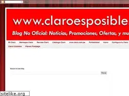 Sites similar to claroesposible.blogspot.com