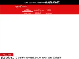 Sites similar to claropedidos.com.pe