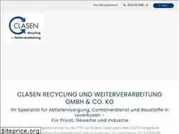 Sites similar to clasen-recycling.de