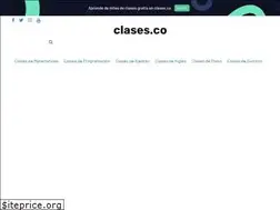 Sites similar to clases.co