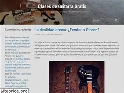 Sites similar to clasesdeguitarragratis.com