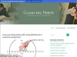Sites similar to clasesdelnorte.com.ar