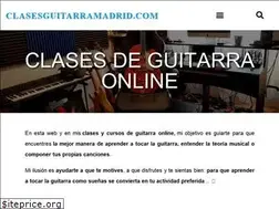 Sites similar to clasesguitarramadrid.com
